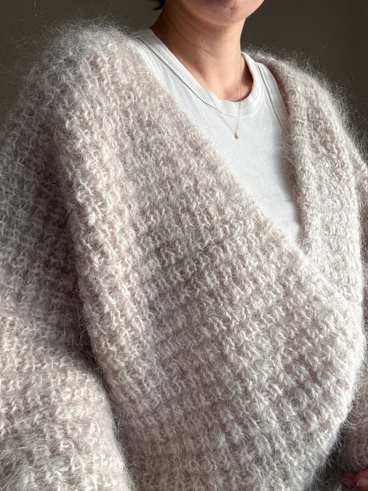SWAN CARDIGAN - ENGLISH