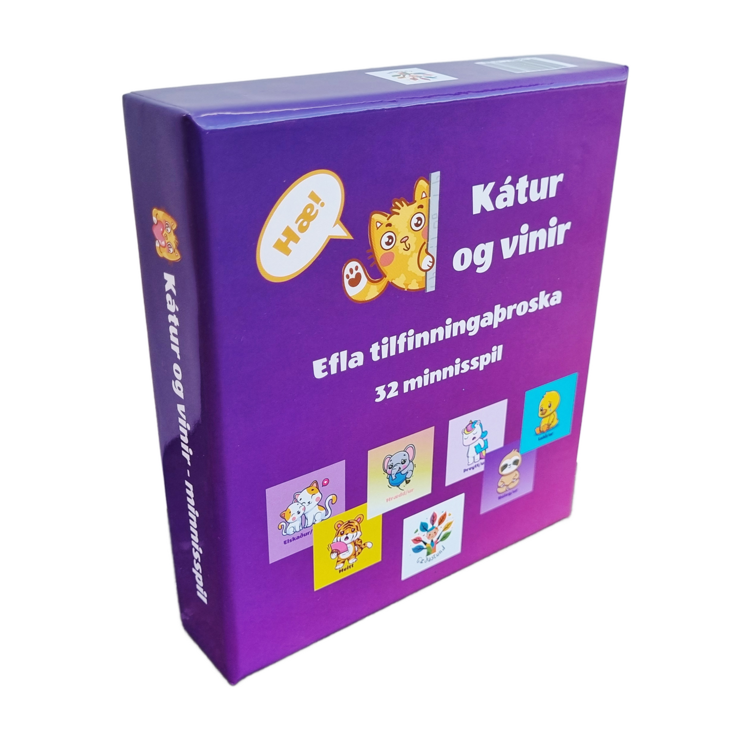 KÁTUR OG VINIR - MINNISSPIL