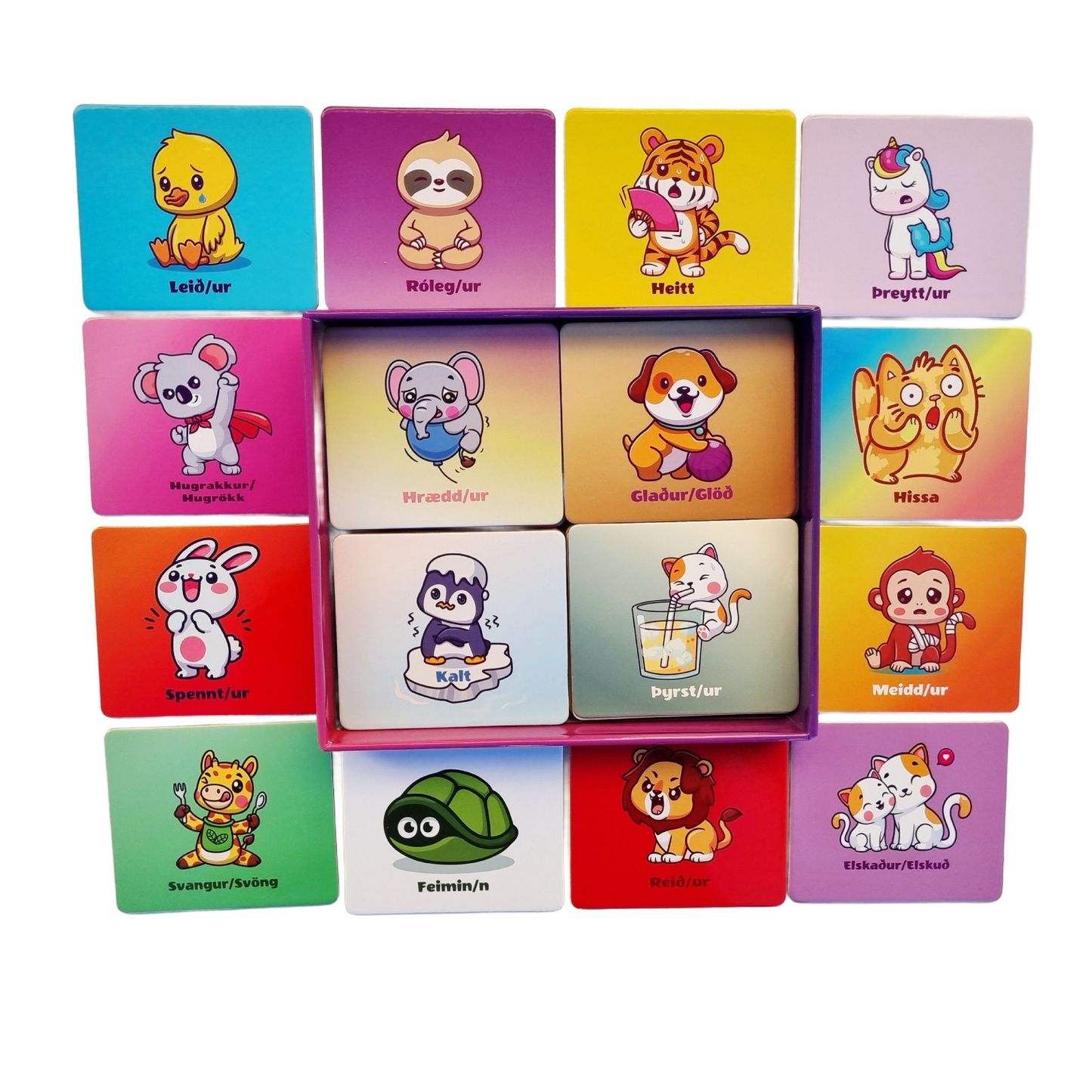 KÁTUR OG VINIR - MINNISSPIL