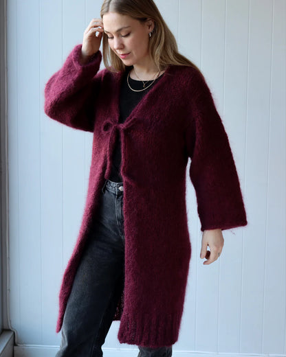 HUG ME CARDIGAN LONG - NORSK