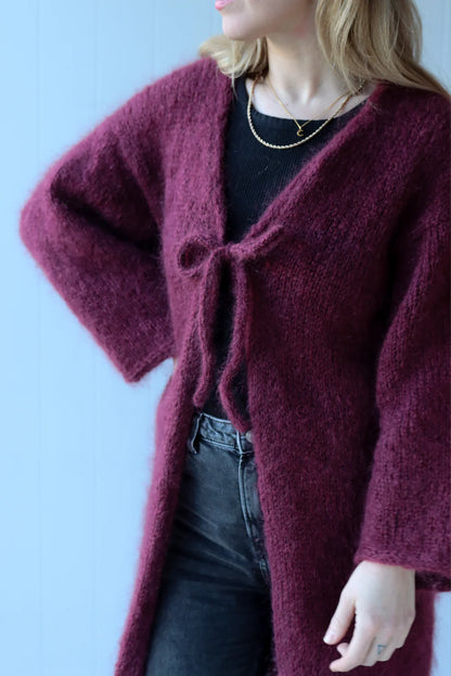 HUG ME CARDIGAN LONG - NORSK