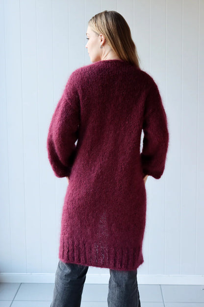 HUG ME CARDIGAN LONG - NORSK